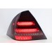 Mercedes C Class W203 4 Door Sedan 00-04 Red Smoke Full LED Tail Lamp with Sequential Signal